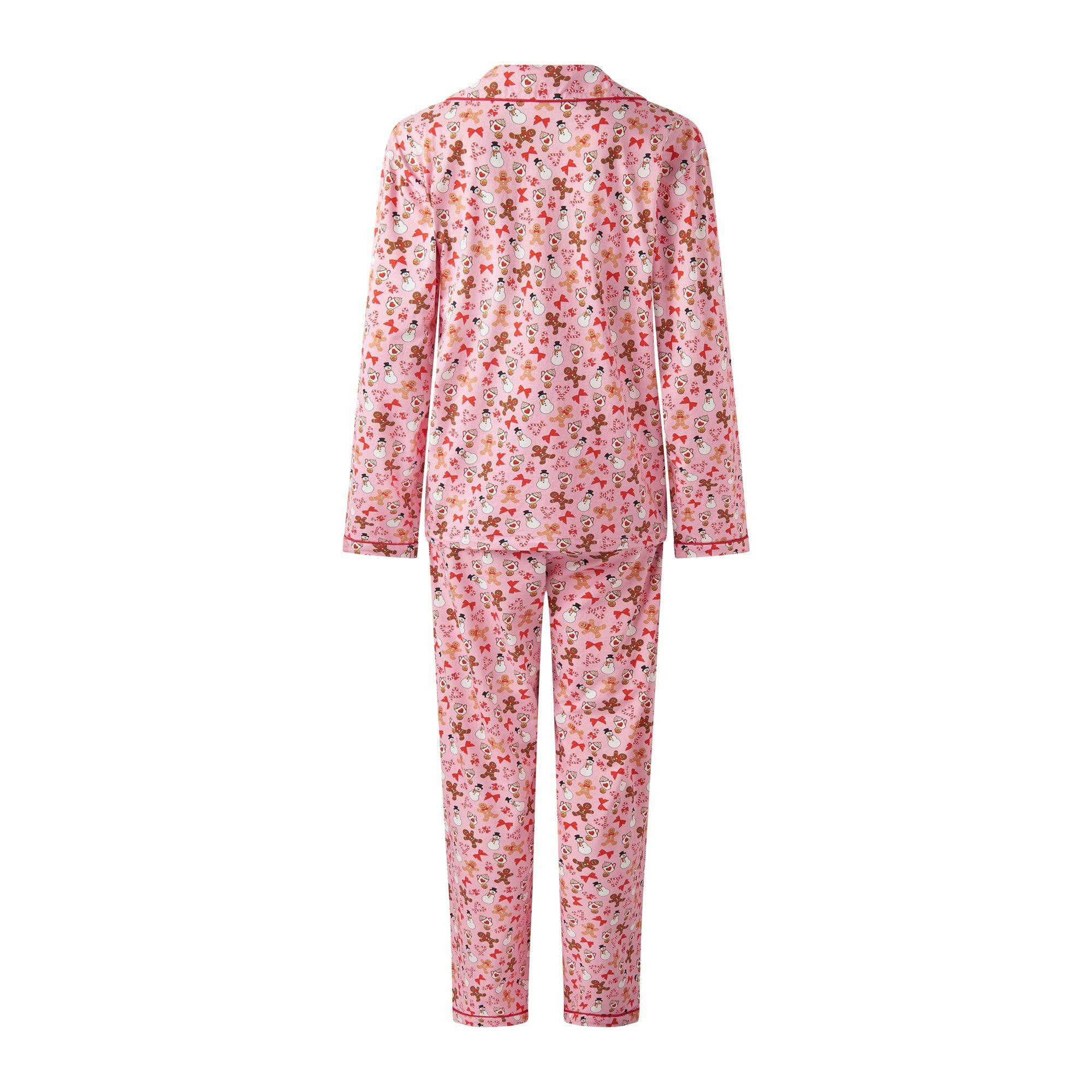 Womens' Gingerbread Jersey Pajamas