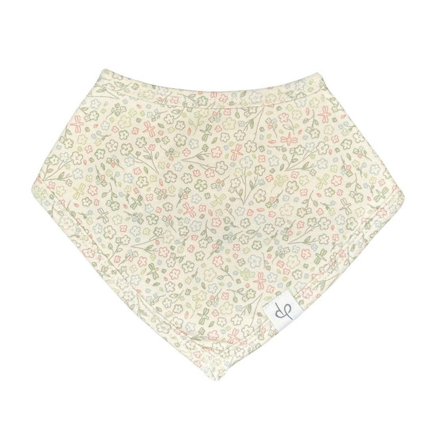 Bandana Bib in Bloom By The Pond