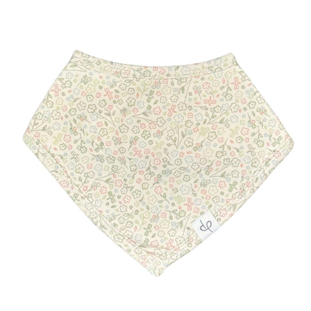 Bandana Bib in Bloom By The Pond