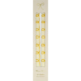 Gold Swirl Taper Candles