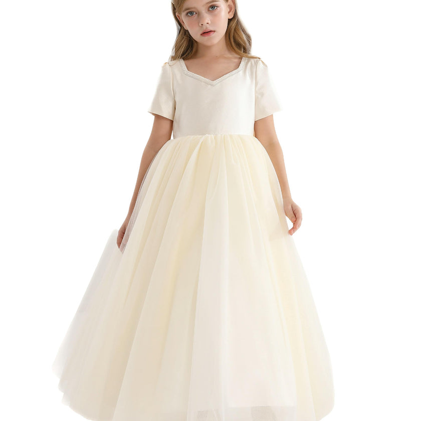 Ivory Accented Yvette Dress