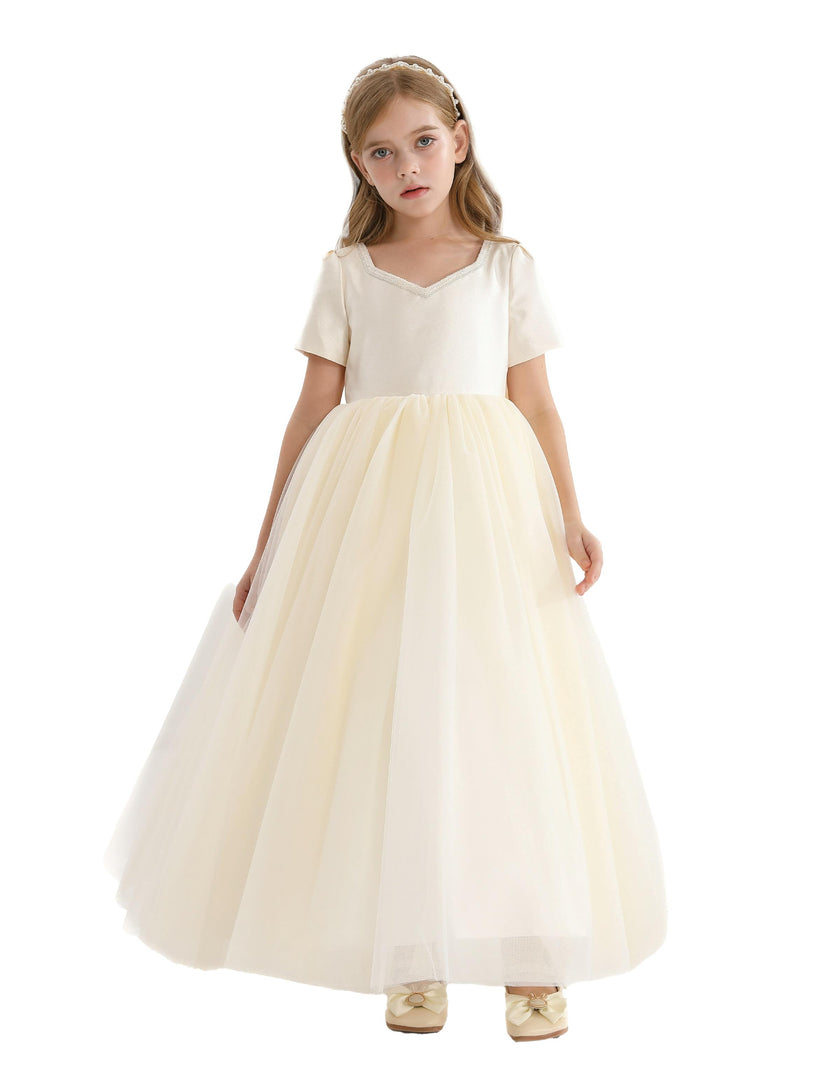 Ivory Accented Yvette Dress