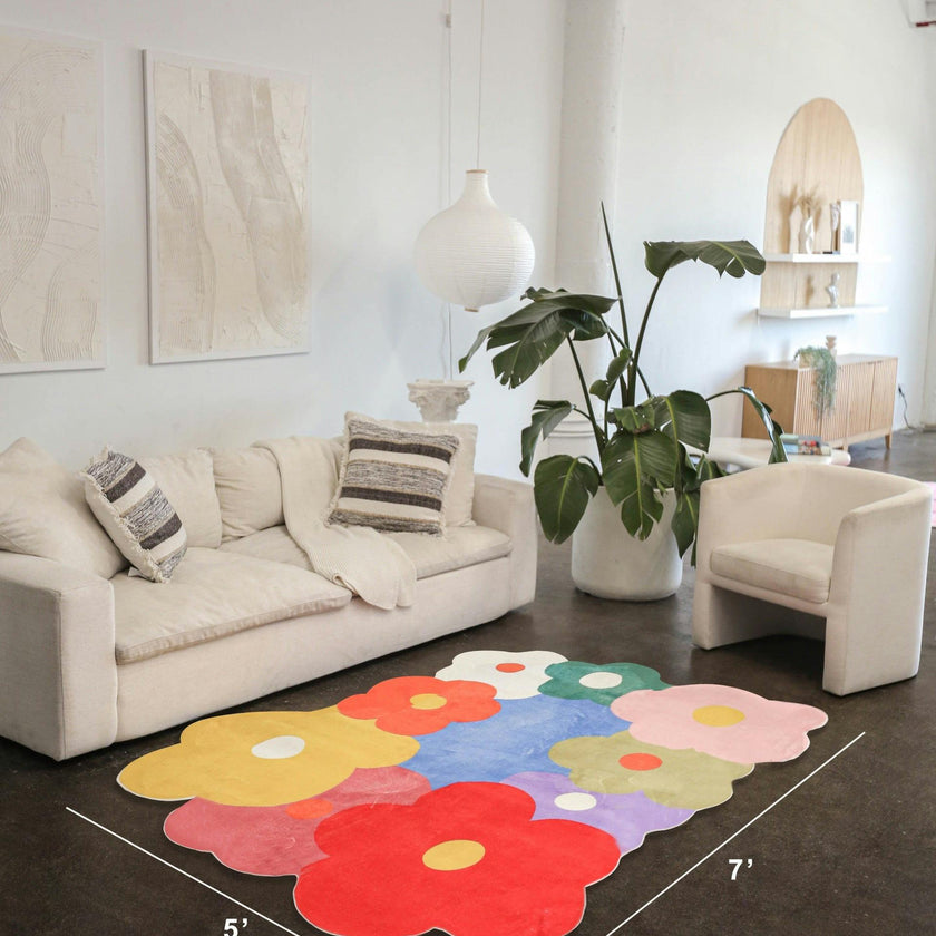 Funky Flowers Rug