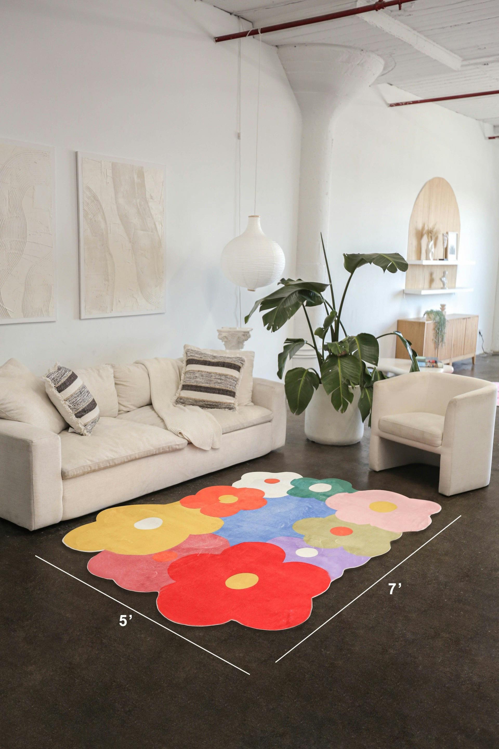 Funky Flowers Rug