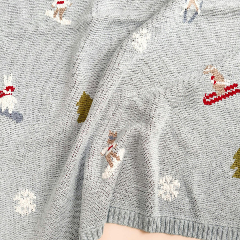 Organic Cotton Blanket Ski