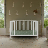 Rolli 9-in-1 Convertible All-Stages® Crib with Bassinet & Toddler Bed Conversion Kits in White