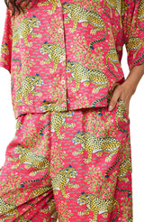 Bagheera - Satin Wildest Dreams Set - Hot Pink