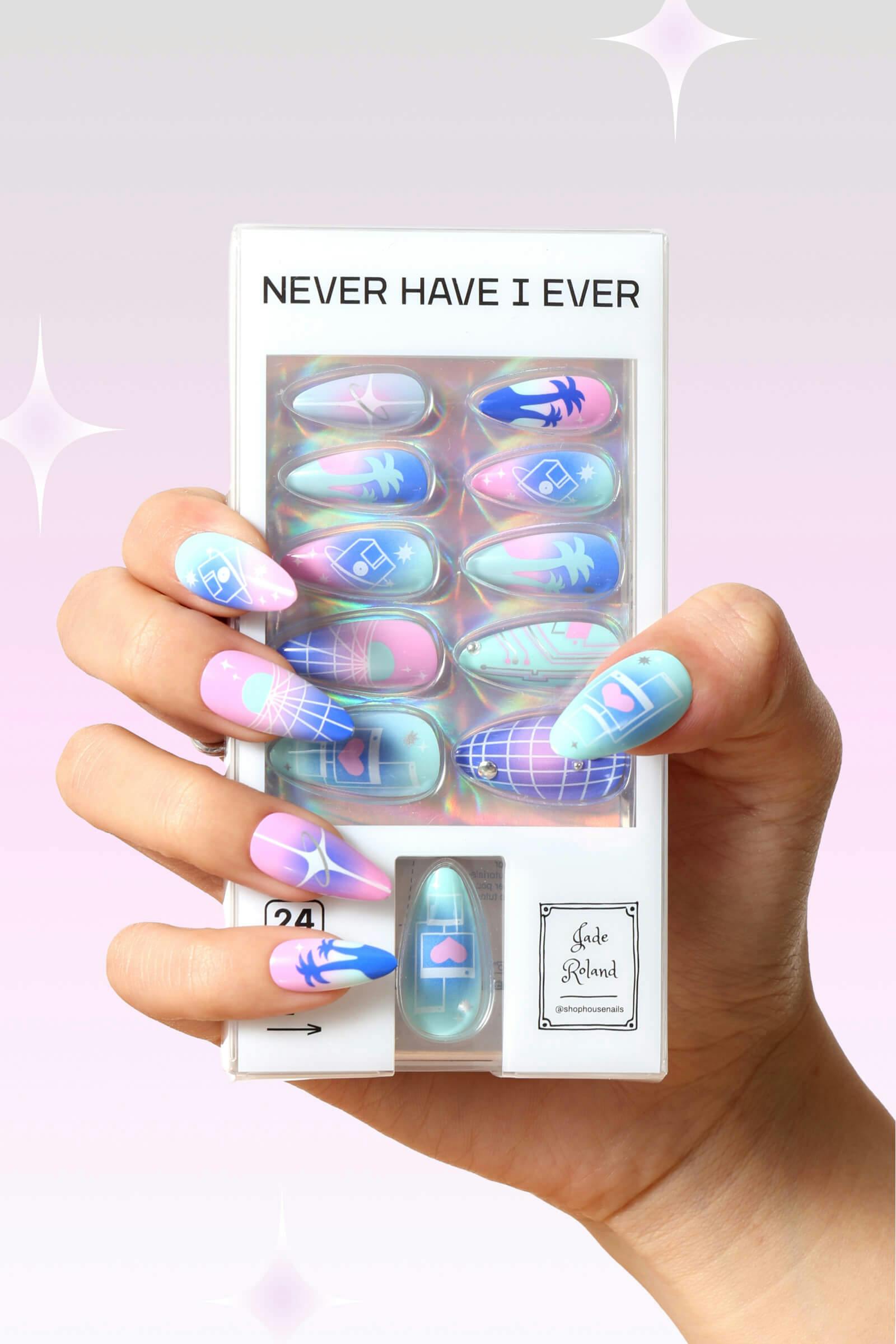 Cyber Punk - Press-On Nail By Jade Roland