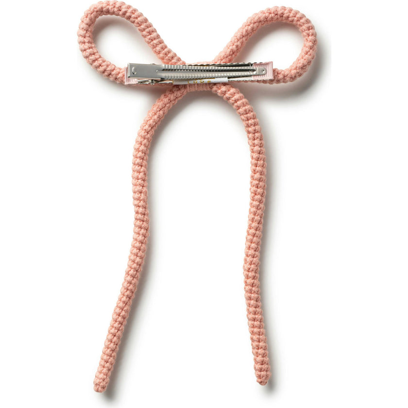 Juliana Textured Knit Long Tail Clip