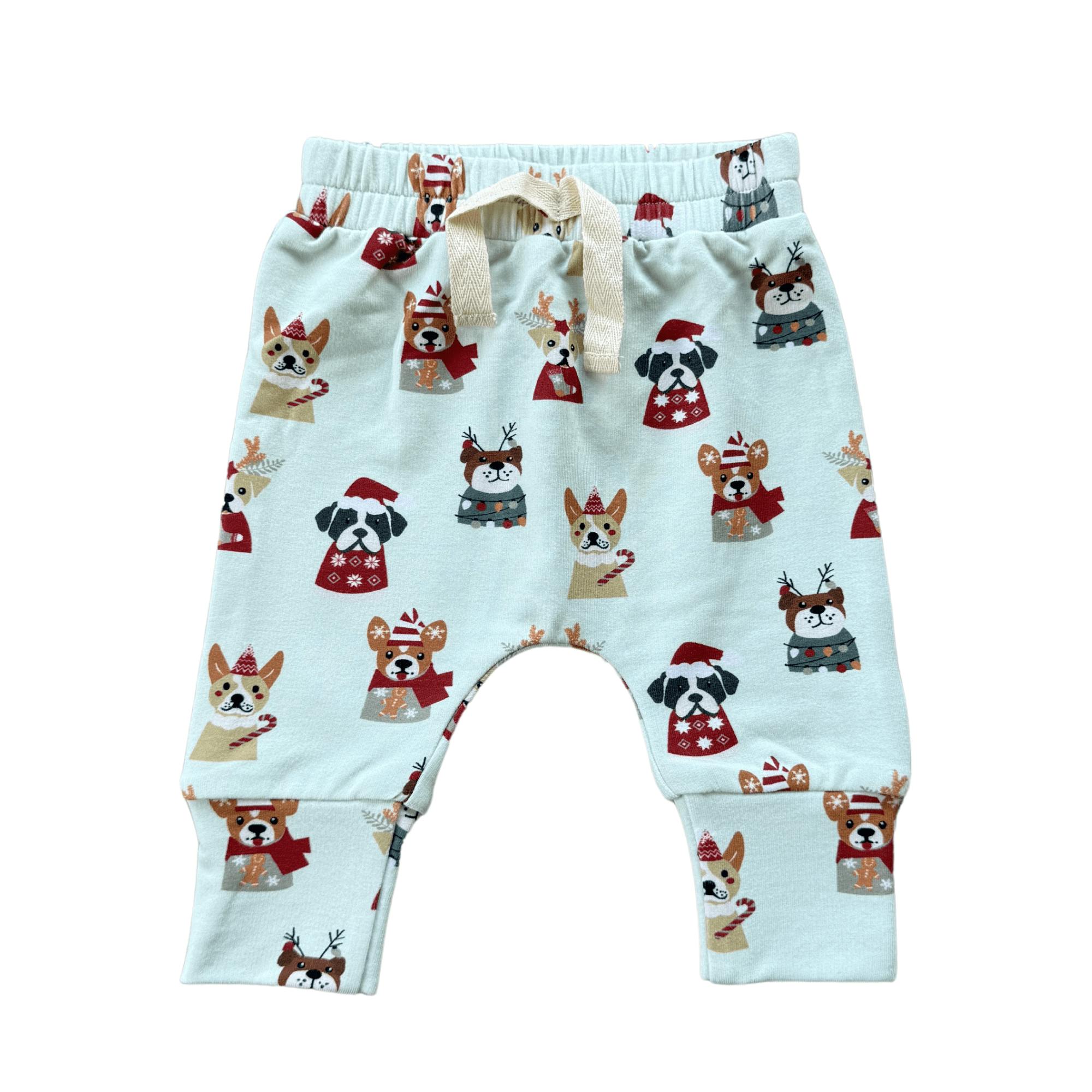 Baby Boy Slim Harems in Christmas Dogs
