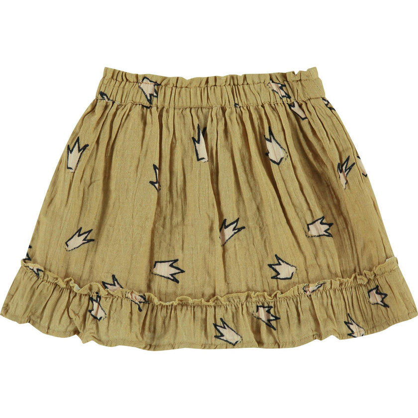 Crown Printed Skirt