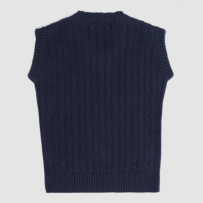 Darby Cable Knit Vest