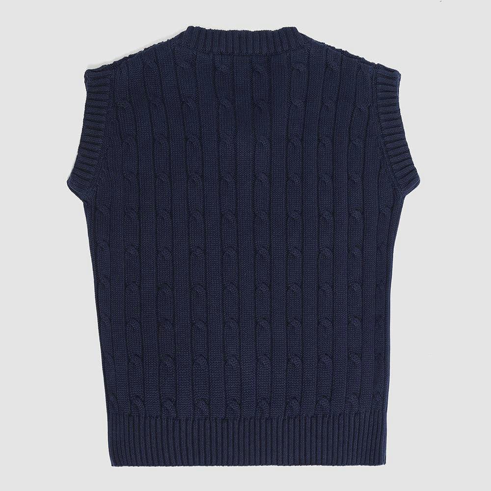 Darby Cable Knit Vest