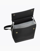 Chic, Stylish Padded Laptop Sleeve Backpack, Black