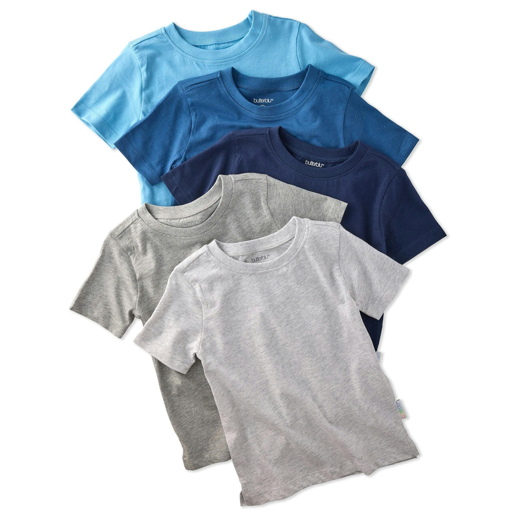 TAYLOR 5-Pack Toddler Short Sleeve T-Shirts