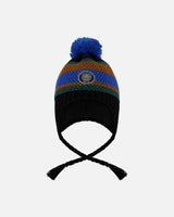 Lined Peruvian Knit Pompom Hat
