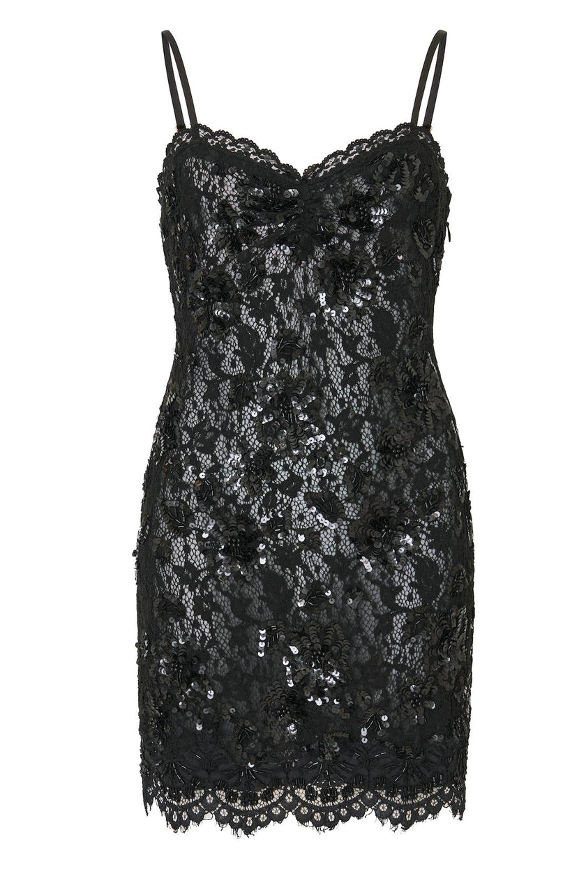 Mini Jetta Tween Dress, Black