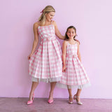A Leading Role x Mattel Premium Barbie The Movie Barbie Pink Gingham Child Dress Up