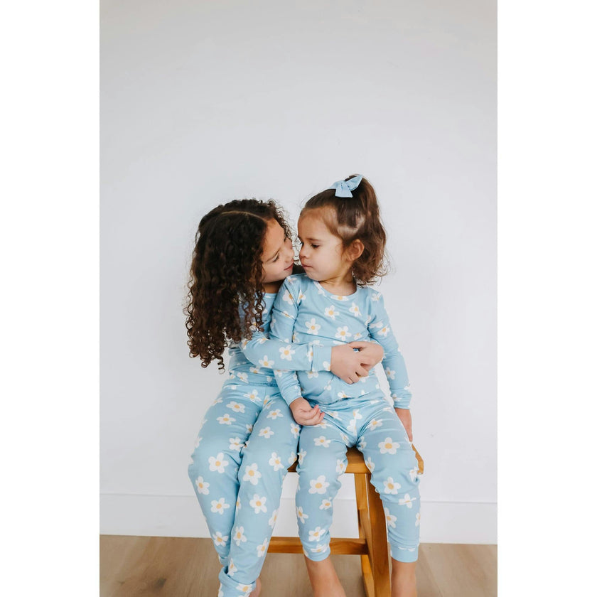 Della 2pc Long Sleeve Pajama Set, Florals