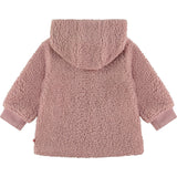Fuzzy Hooded Jacket
