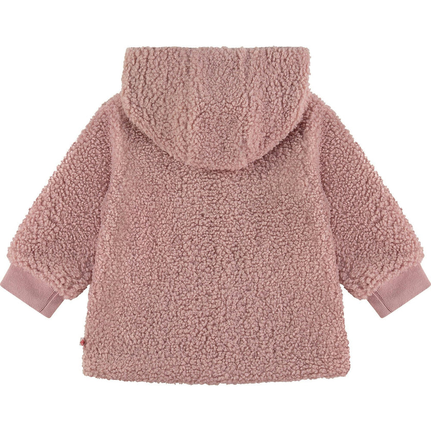 Fuzzy Hooded Jacket