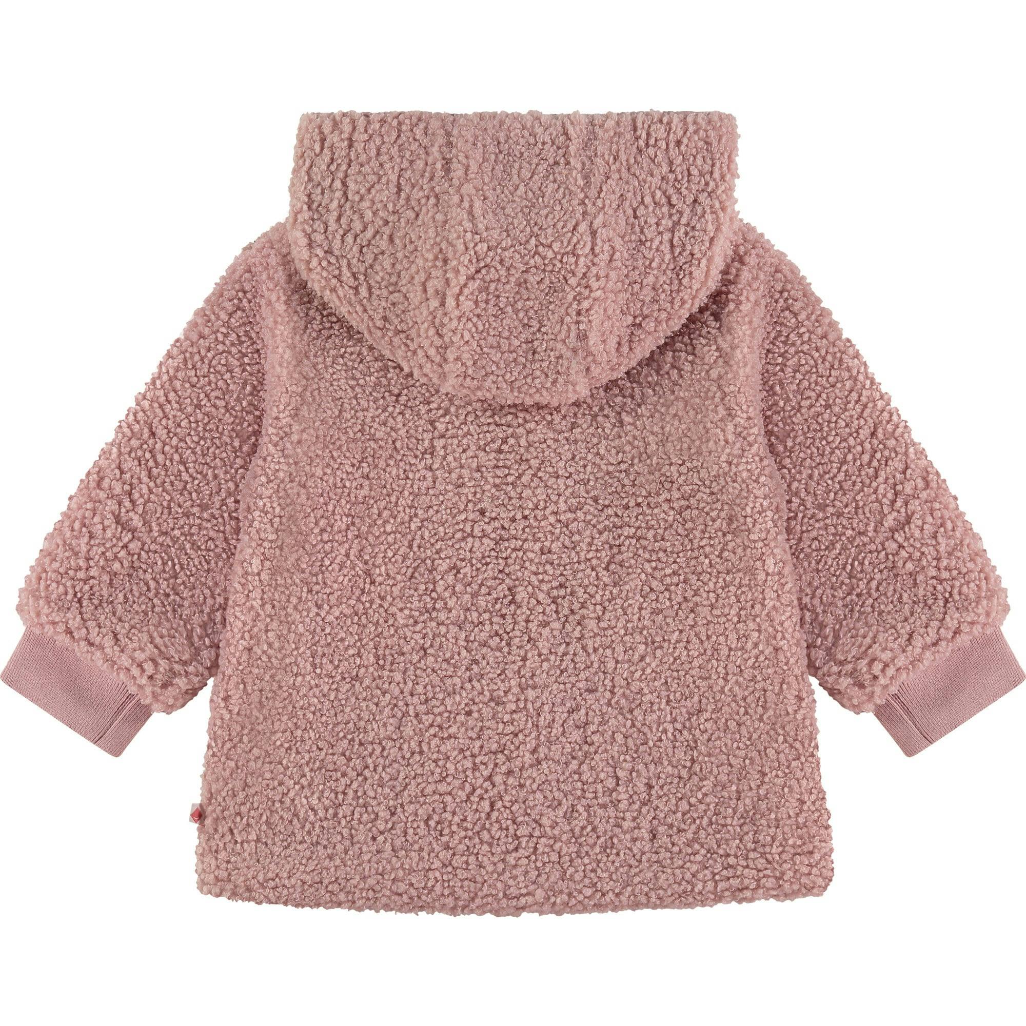 Fuzzy Hooded Jacket