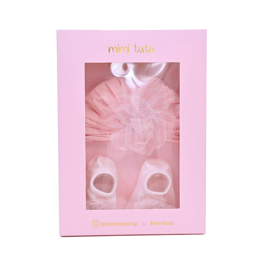 Bow & Bloom Baby Hat Gift Set
