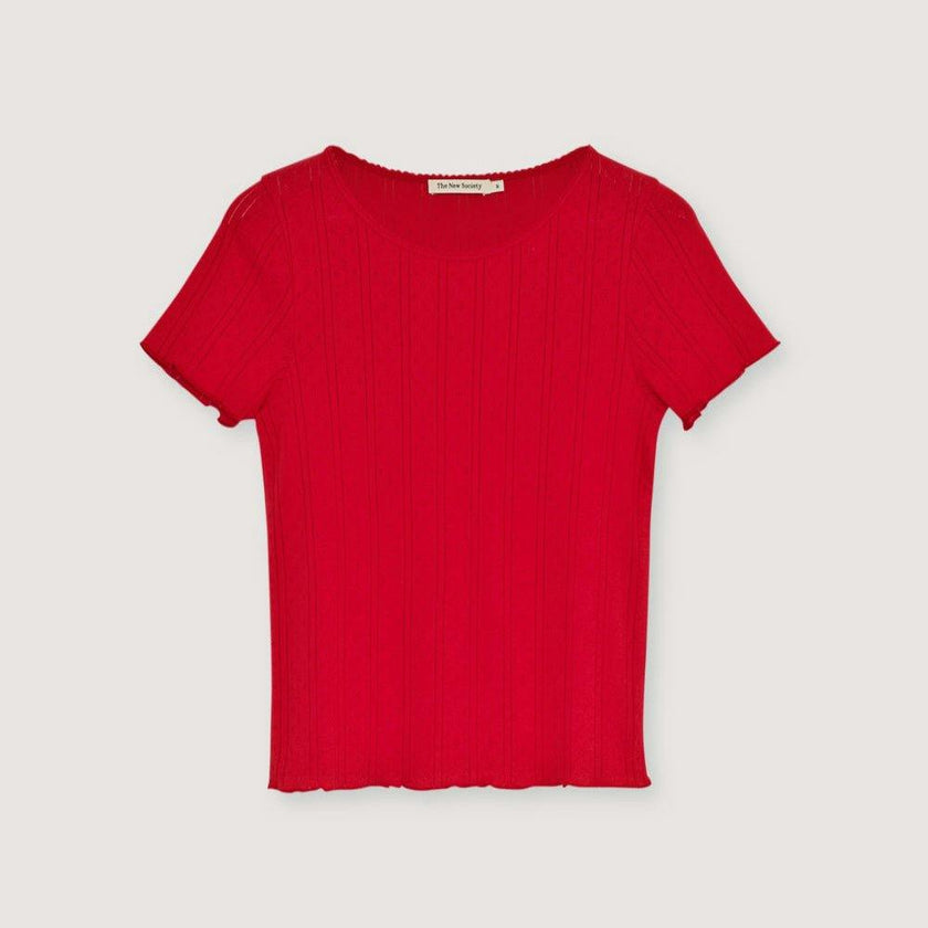 Romero Tee Tulip Red