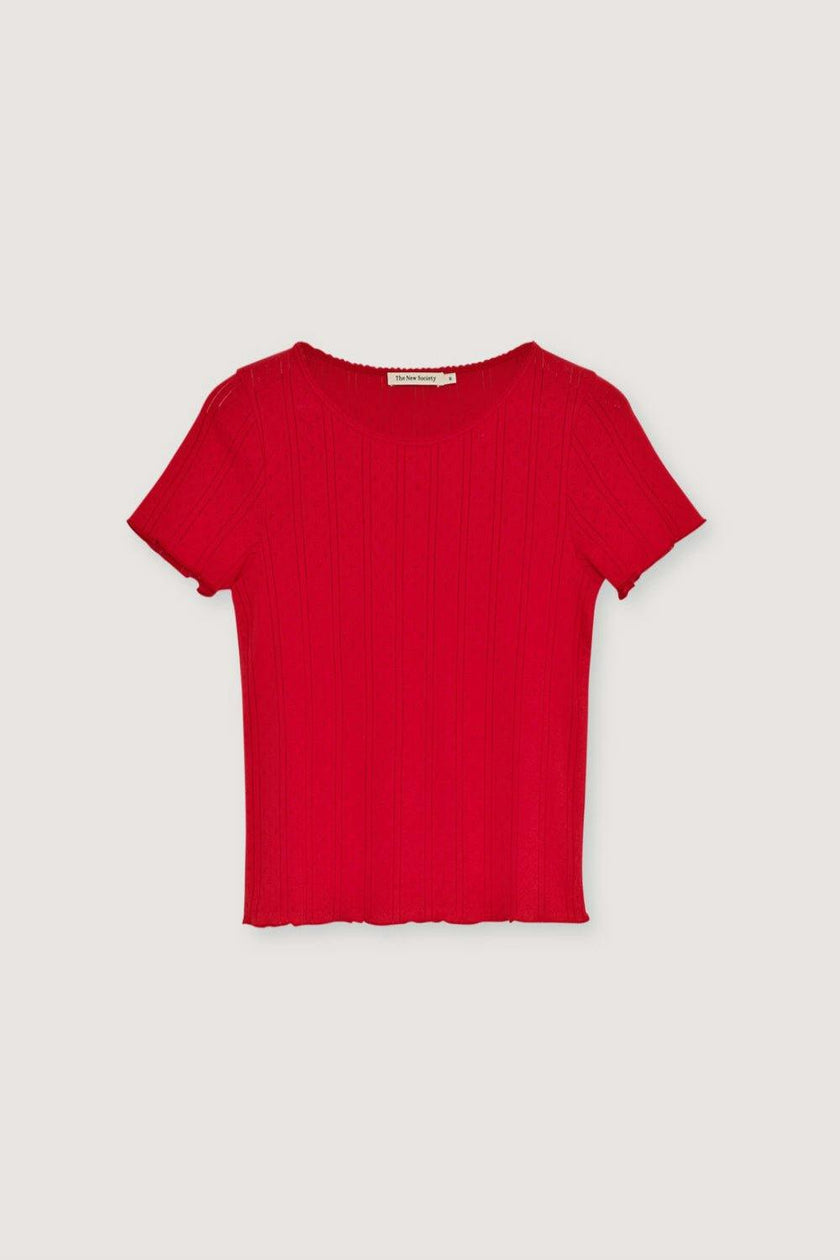 Romero Tee Tulip Red