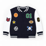 French Terry Varsity Sports Jacket