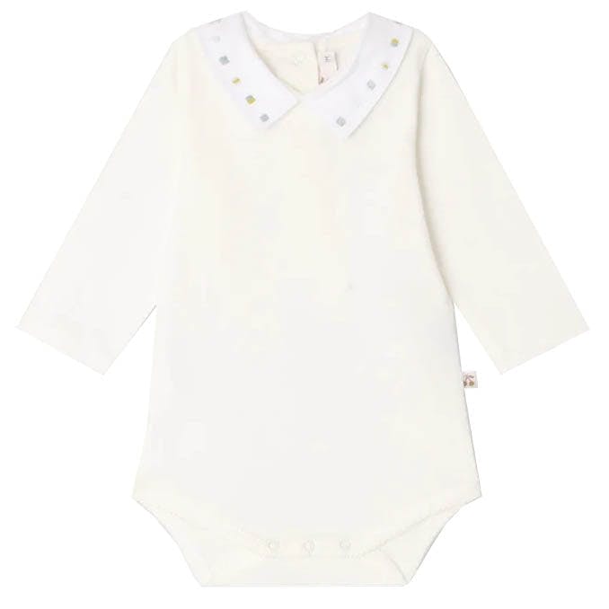 BONPOINT Julliet Bodysuit - Blanc Lait