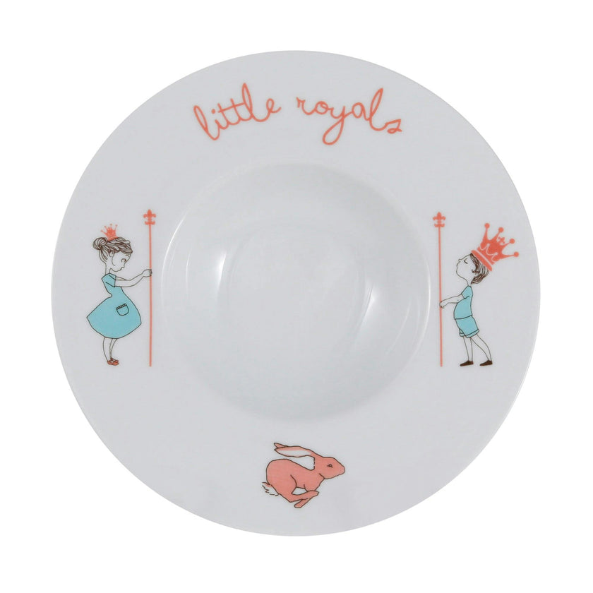 Hand-Painted Calisson Little Royals Plate