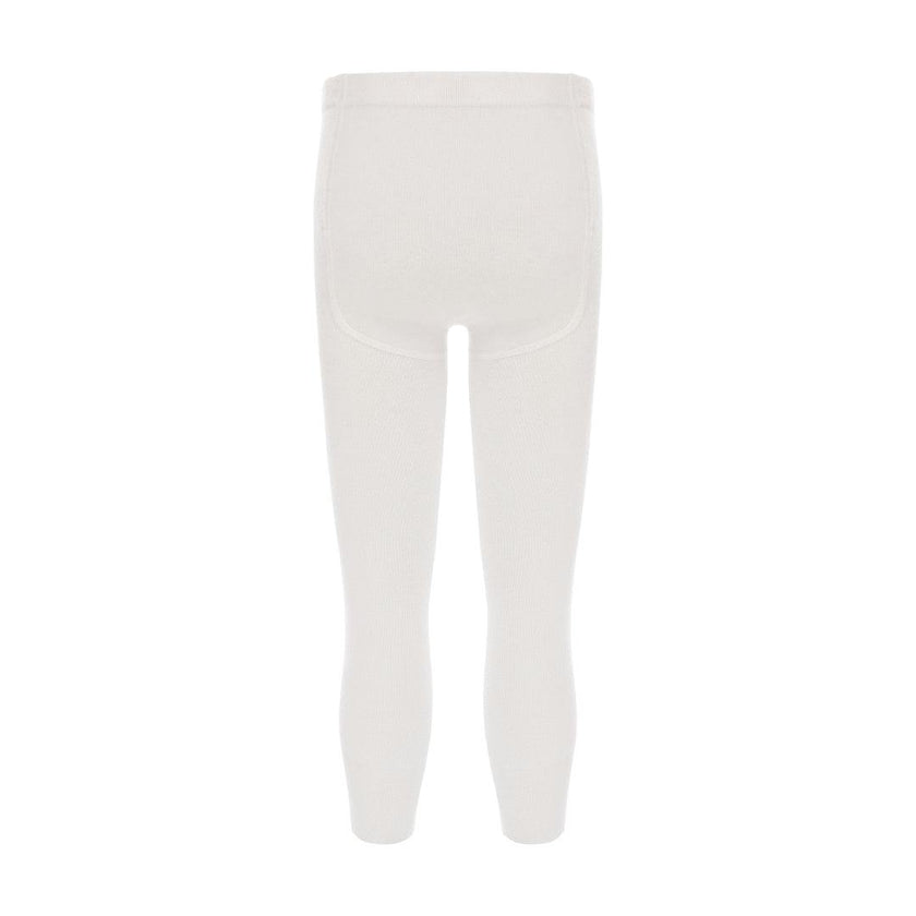 White Bamboo Cotton Tights