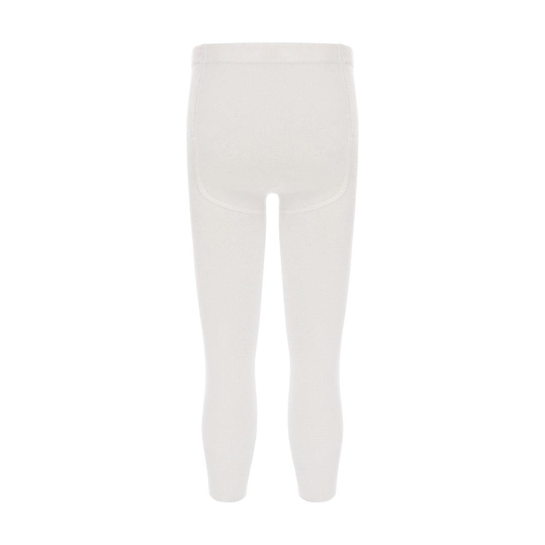 White Bamboo Cotton Tights