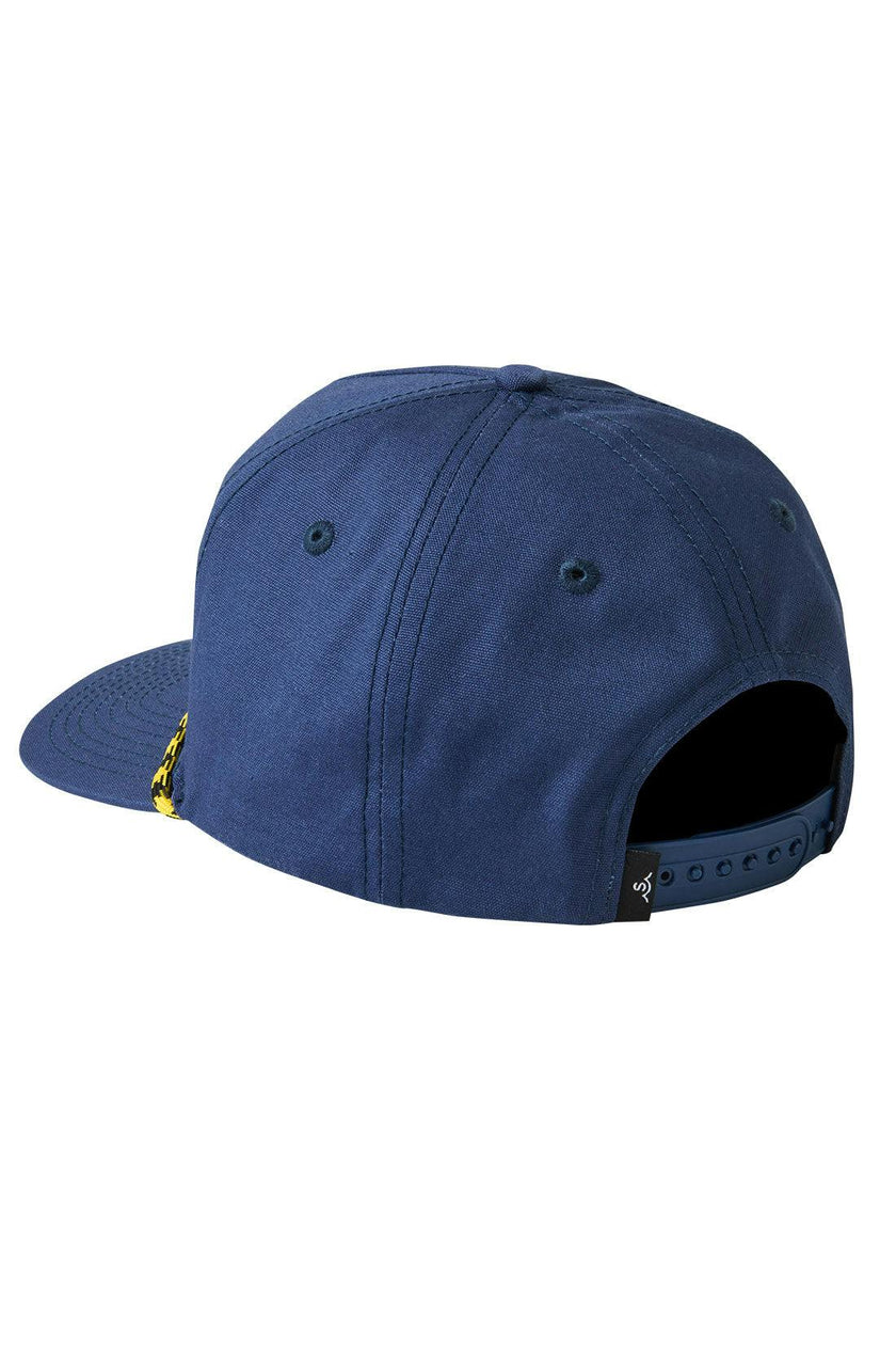 Rodeo Patch Snapback Hat / Navy