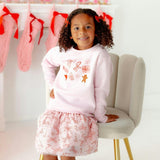 Candy Cane Bow Printed Christmas Tutu Skirt