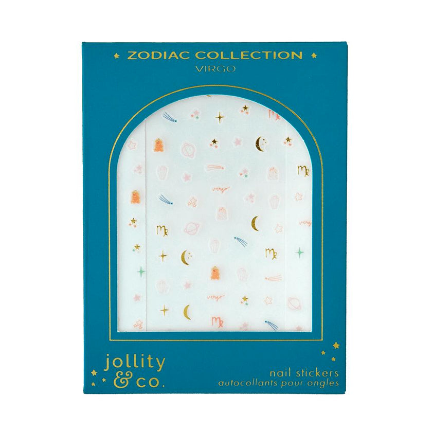 Zodiac Virgo Nail Stickers
