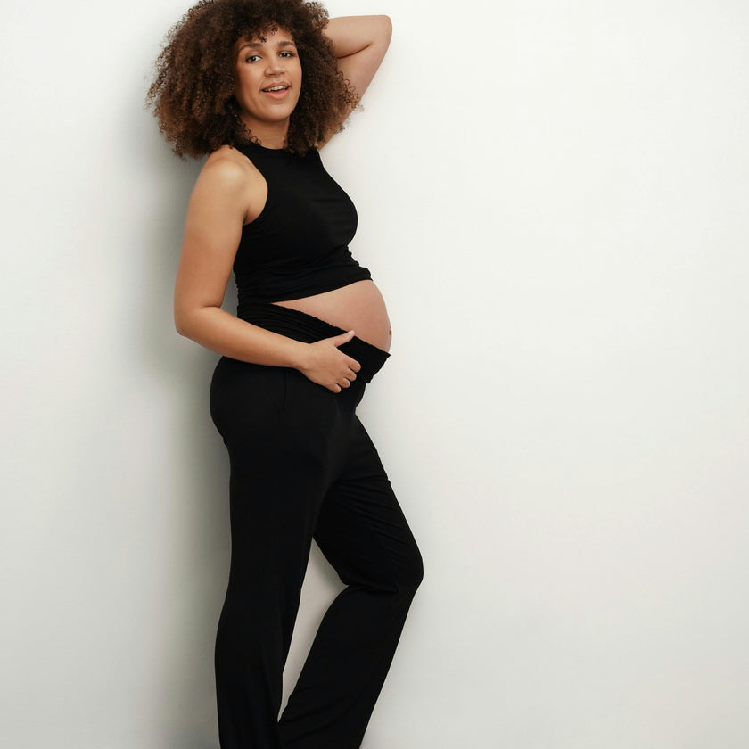 Women's The Ribbed Ruched Maternity Tank