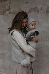 WOMEN'S WOOL VEST WITH LINING