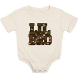 Lil Bro Camo Patch Short Sleeve Romper