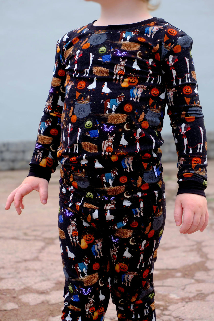 Halloween Farm 2 Piece Pajama Set
