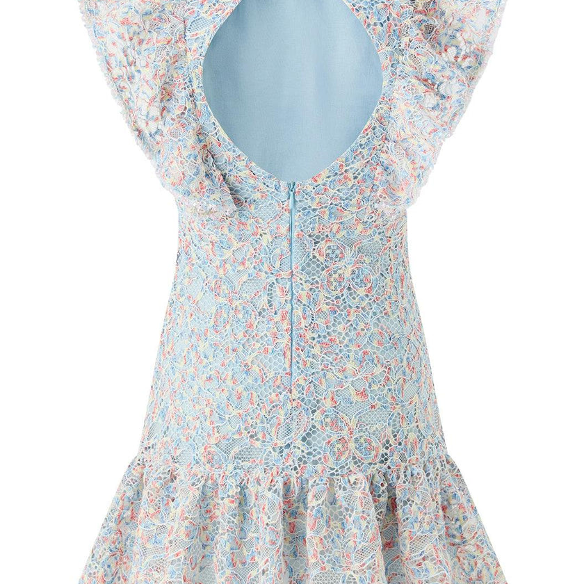 Ryleigh Embroidered Mini Dress