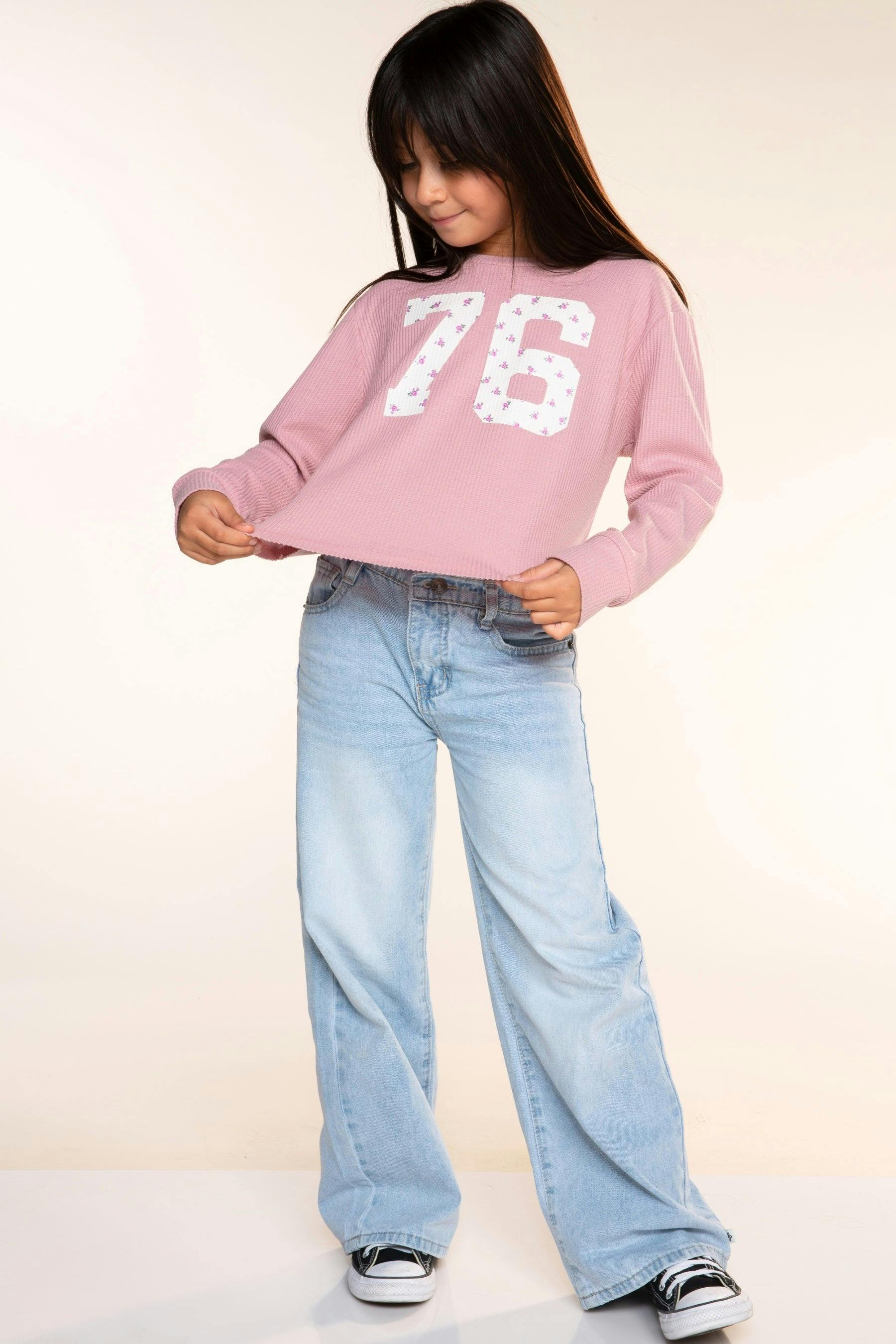 Waffle Long Sleeve Easy Tee