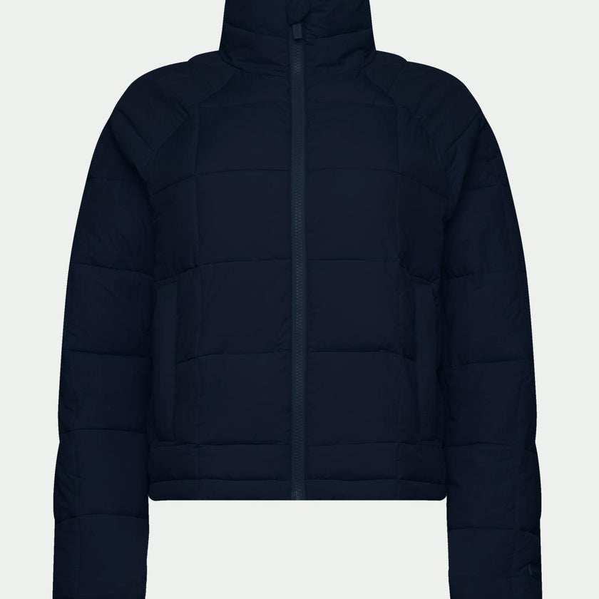 Nellie Packable Puffer Jacket Navy