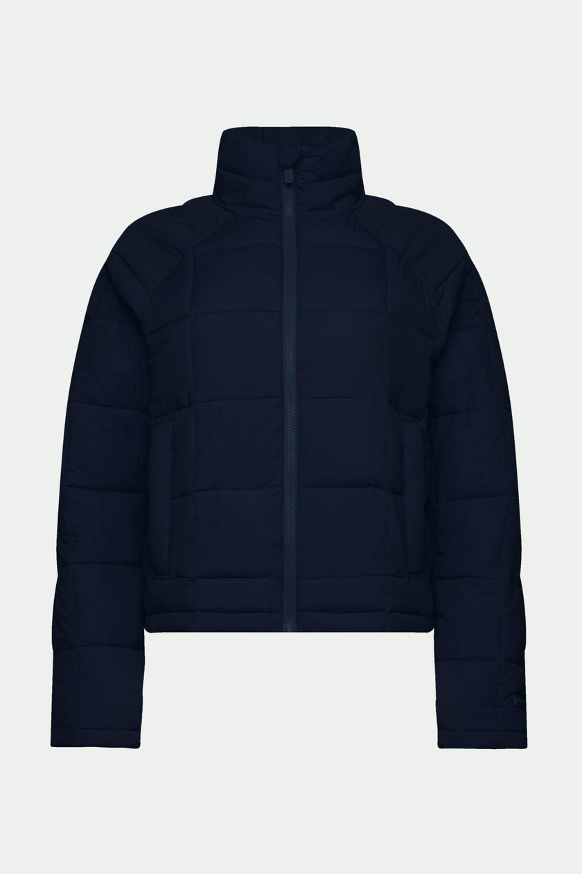 Nellie Packable Puffer Jacket Navy