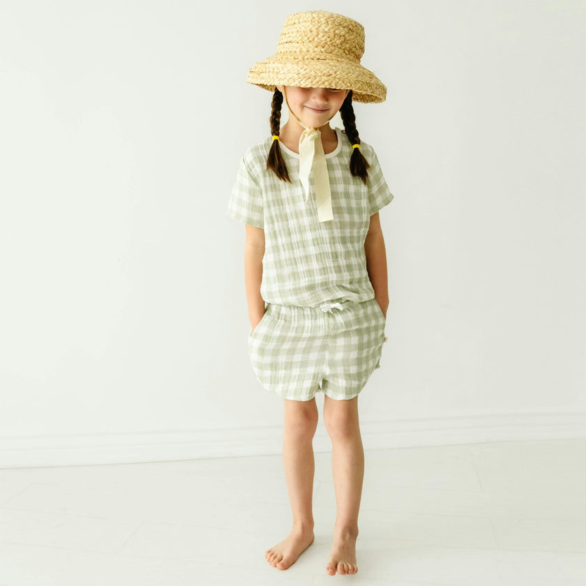Organic Top and Shorts 2 Piece Set