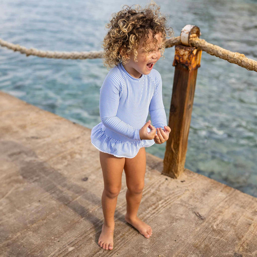 UPF50+ Long Sleeve Skirt Surf Suit