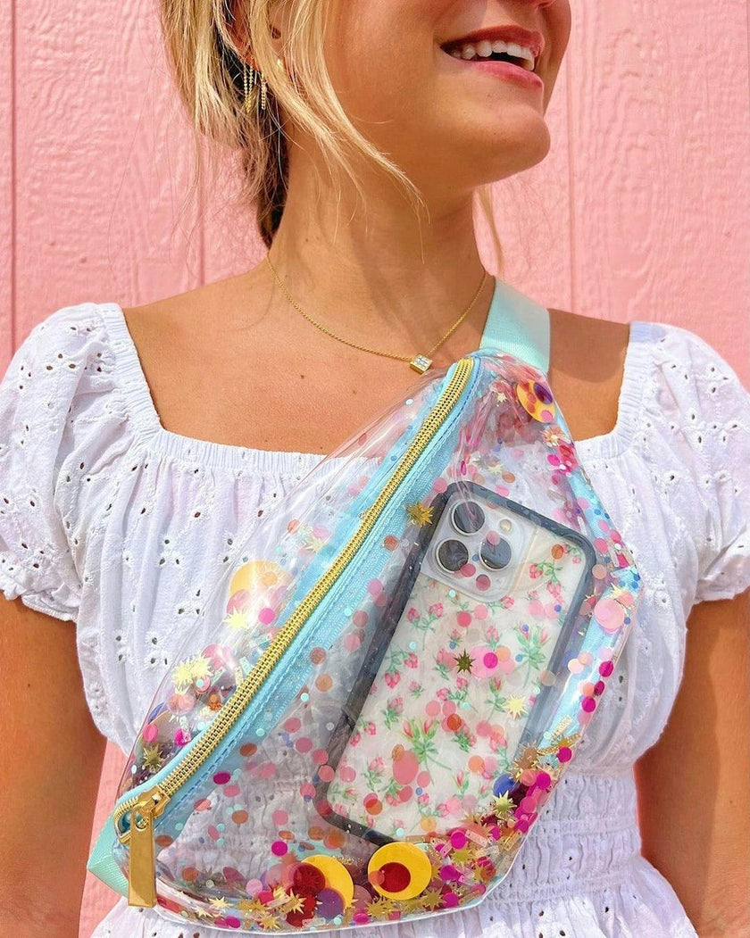 Packed Party Confetti-Filled 13.75" Fanny Pack