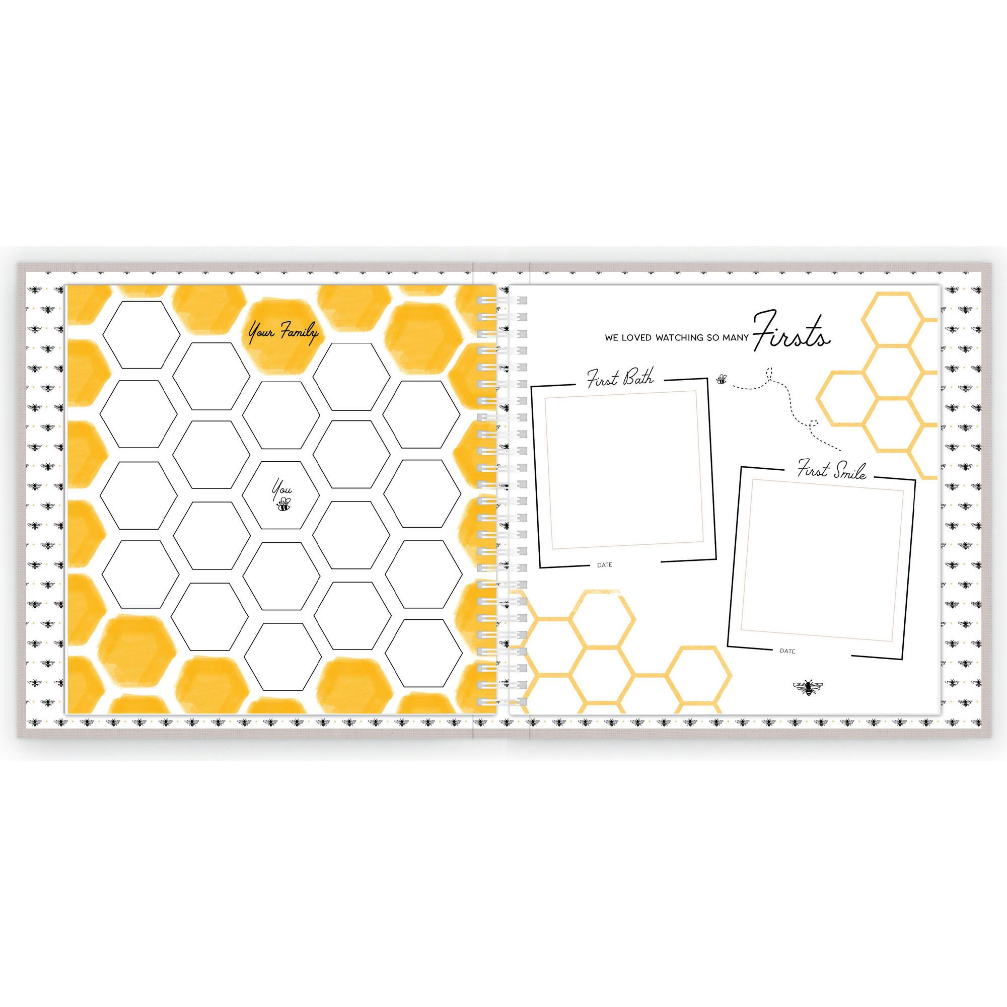 Honey Bee Luxury Memory Baby Book