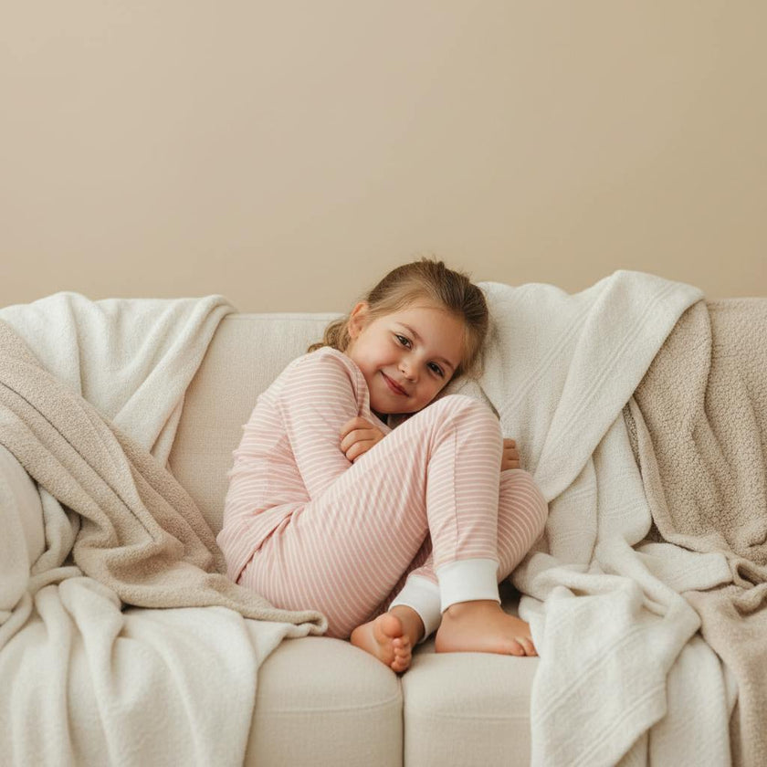 Bamboo Stripe Pajama Set